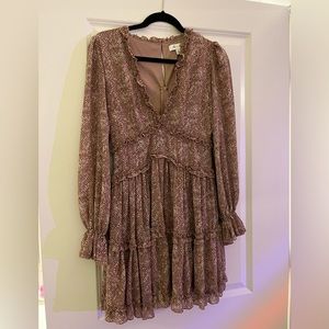 She + Sky Snakeskin Dress Size S